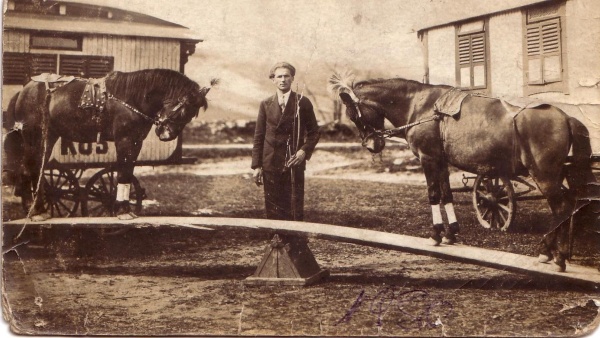 foto: Jan Berousek, drezér koní a principál cikusu Medrano