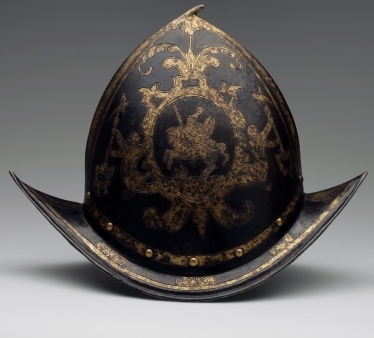 Helmice italských conquistadorů, konec 16. století
