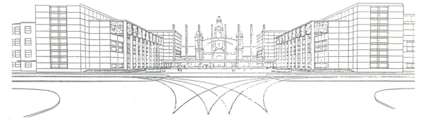 foto: Soutěžní návrh budovy na Výstavišti (1939)