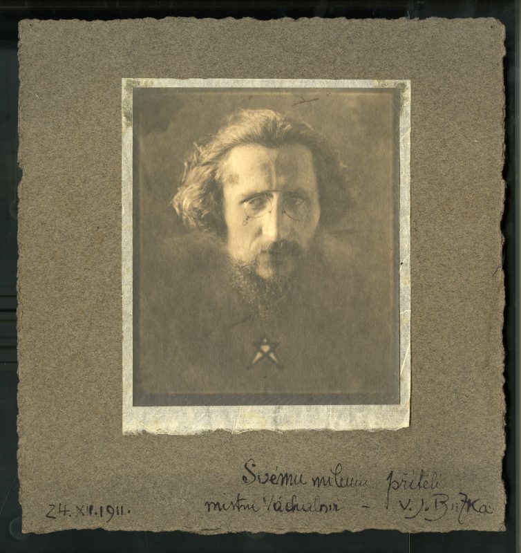 Josef Váchal (foto Vladimír Jindřich Bufka), 1911. Zdroj: Národní muzeum