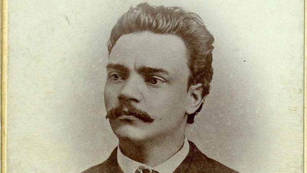 Antonín Dvořák v roce 1868 (zdroj: Národní muzeum)