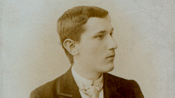 Portrét Joe (Josefa) Hlouchy z roku 1899, z období, ze kterého pochází citovaný deník. Zdroj: Národní muzeum