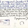 Dopis Josefa Váchala z 3. července 1968, ve kterém vyjadřuje poděkování za nákup jeho pěti autorských knih do sbírek Knihovny Národního muzea, a sděluje, kam mají být peníze z prodeje knih zaslány.