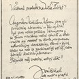 Reprodukce dopisu Josefa Váchala z 23. 5. 1915 redakci časopisu Svět zvířat. Národní muzeum.